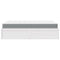 vidaXL Bed with Mattress White 120x190 cm Small Double Solid Wood Pine