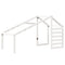 vidaXL Bunk Bed without Mattress White 80x200 cm Solid Wood Pine