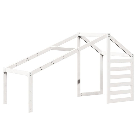 vidaXL Bunk Bed without Mattress White 90x190 cm Single Solid Wood Pine