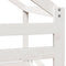 vidaXL High Sleeper Bed without Mattress White 80x200 cm Solid Wood Pine
