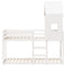 vidaXL Bunk Bed without Mattress White 80x200 cm Solid Wood Pine
