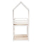 vidaXL Bunk Bed without Mattress White 80x200 cm Solid Wood Pine