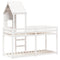 vidaXL Bunk Bed without Mattress White 80x200 cm Solid Wood Pine
