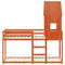 vidaXL Bunk Bed without Mattress Wax Brown 90x200 cm Solid Wood Pine