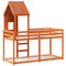 vidaXL Bunk Bed without Mattress Wax Brown 90x200 cm Solid Wood Pine