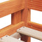 vidaXL Bunk Bed without Mattress Wax Brown 90x200 cm Solid Wood Pine