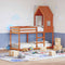 vidaXL Bunk Bed without Mattress Wax Brown 90x200 cm Solid Wood Pine