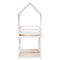 vidaXL Bunk Bed without Mattress White 90x190 cm Single Solid Wood Pine