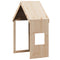 vidaXL Bunk Bed without Mattress 75x190 cm Small Single Solid Wood Pine