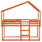 vidaXL Bunk Bed without Mattress Wax Brown 90x200 cm Solid Wood Pine