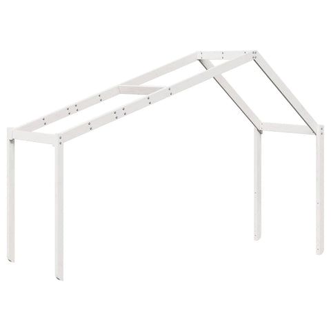 vidaXL Bunk Bed without Mattress White 90x200 cm Solid Wood Pine