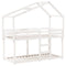 vidaXL Bunk Bed without Mattress White 80x200 cm Solid Wood Pine