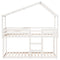 vidaXL Bunk Bed without Mattress White 90x190 cm Single Solid Wood Pine