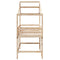 vidaXL Loft Bed with Ladder and Roof without Mattress 90x200 cm