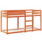 vidaXL Bunk Bed without Mattress Wax Brown 90x200 cm Solid Wood Pine