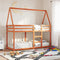 vidaXL Bunk Bed without Mattress Wax Brown 90x200 cm Solid Wood Pine