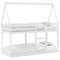 vidaXL Bunk Bed without Mattress White 90x200 cm Solid Wood Pine
