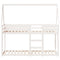 vidaXL Bunk Bed without Mattress White 90x200 cm Solid Wood Pine
