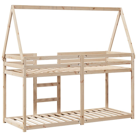 vidaXL Bunk Bed without Mattress 80x200 cm Solid Wood Pine
