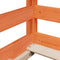 vidaXL Bunk Bed without Mattress Wax Brown 90x190 cm Single Solid Wood Pine