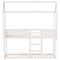 vidaXL Bunk Bed without Mattress White 90x200 cm Solid Wood Pine