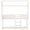 vidaXL Bunk Bed without Mattress White 90x190 cm Single Solid Wood Pine