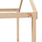 vidaXL High Sleeper Bed without Mattress 75x190 cm Small Single Solid Wood Pine