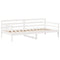 vidaXL Day Bed with Roof without Mattress White 80x200 cm Solid Wood