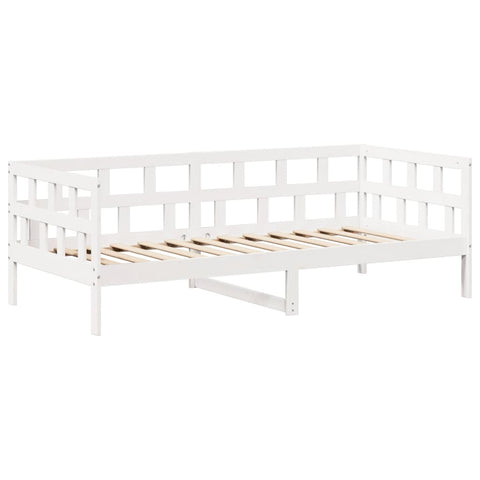 vidaXL Day Bed Set with Roof without Mattress White 80x200 cm
