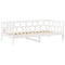 vidaXL Day Bed Set with Roof without Mattress White 80x200 cm