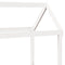 vidaXL Day Bed and Bench Set with Roof without Mattress White 80x200 cm
