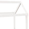 vidaXL Day Bed and Bench Set with Roof without Mattress White 90x190 cm Single