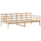 vidaXL Day Bed with Roof without Mattress 90x200 cm Solid Wood