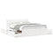 vidaXL Bed Frame without Mattress White 160x200 cm Solid Wood Pine