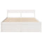 vidaXL Bed Frame without Mattress White 160x200 cm Solid Wood Pine
