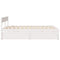 vidaXL Bed Frame without Mattress White 160x200 cm Solid Wood Pine
