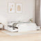 vidaXL Bed Frame without Mattress White 140x200 cm Solid Wood Pine