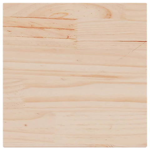 vidaXL Table Top 40x40x1.7 cm Square Solid Wood Pine