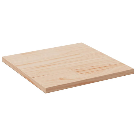 vidaXL Table Top 50x50x1.7 cm Square Solid Wood Pine