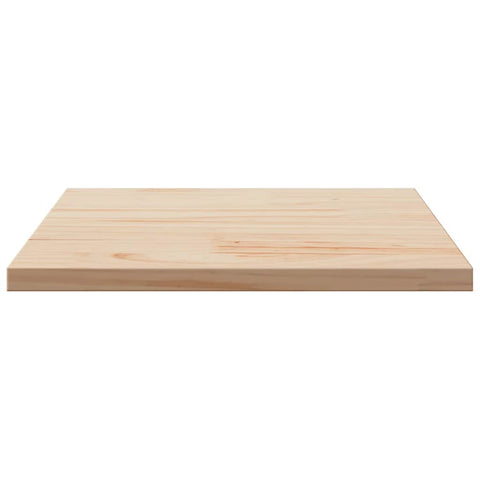 vidaXL Table Top 50x50x1.7 cm Square Solid Wood Pine