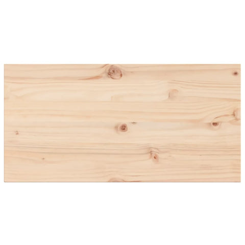 vidaXL Table Tops 2 pcs 90x45x1.7 cm Rectangular Solid Wood Pine