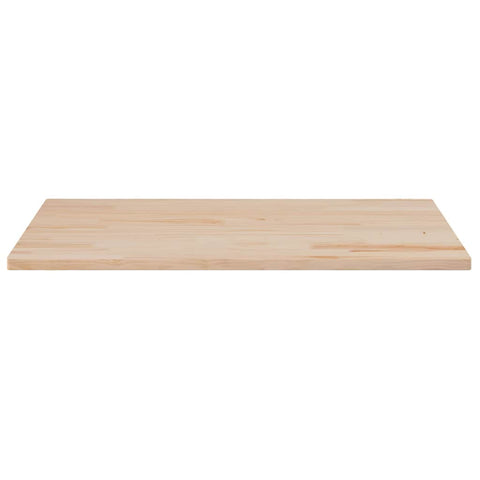 vidaXL Table Top 100x50x1.7 cm Rectangular Solid Wood Pine