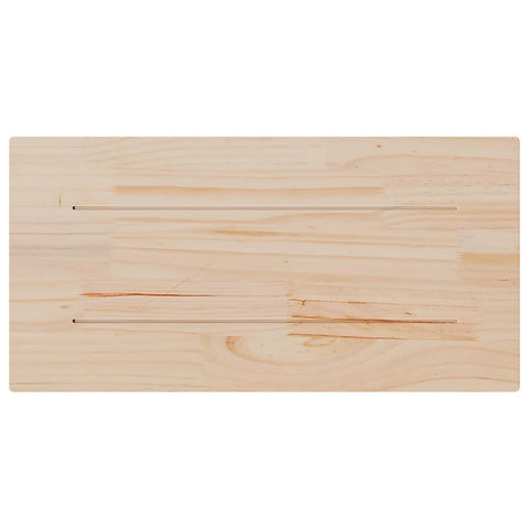 vidaXL Table Tops 2 pcs 90x45x2.5 cm Rectangular Solid Wood Pine