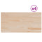 vidaXL Table Tops 4 pcs 100x50x2.5 cm Rectangular Solid Wood Pine