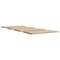 vidaXL Table Tops 4 pcs 100x50x2.5 cm Rectangular Solid Wood Pine