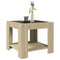 vidaXL Coffee Table with LED Sonoma Oak 53x53x45 cm Engineered Wood