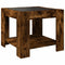 vidaXL Coffee Table with LED Smoked Oak 53x53x45 cm Engineered Wood