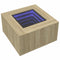 vidaXL Coffee Table with LED Sonoma Oak 60x60x40 cm Engineered Wood