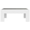 vidaXL Coffee Table with Infinity LED White 70x50x30 cm