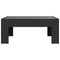 vidaXL Coffee Table with Infinity LED Black 70x50x30 cm